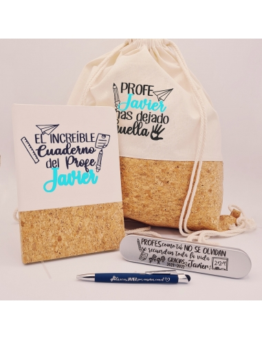 KIT 02 Caja regalo con Mochila, Boli...