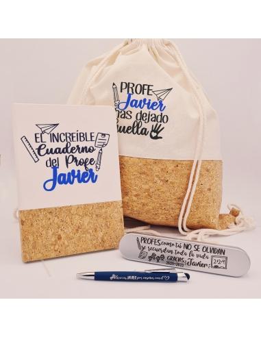 KIT 02 Caja regalo con Mochila, Boli...