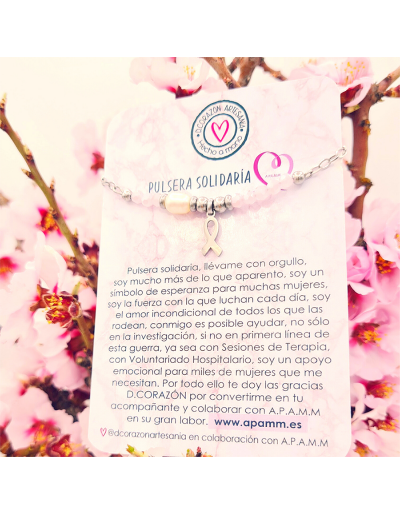 Pulsera solidaria, para...