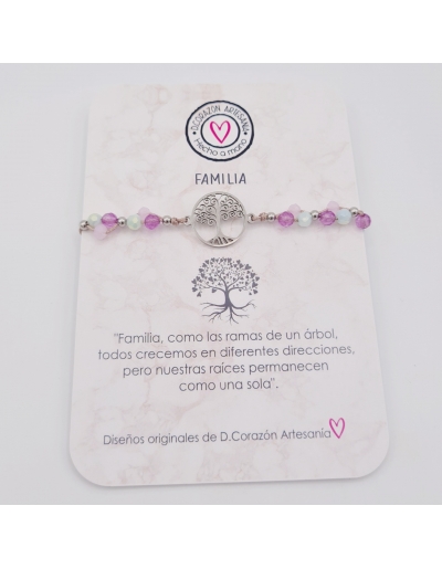 Pulsera FLORA y FAUNA, con...