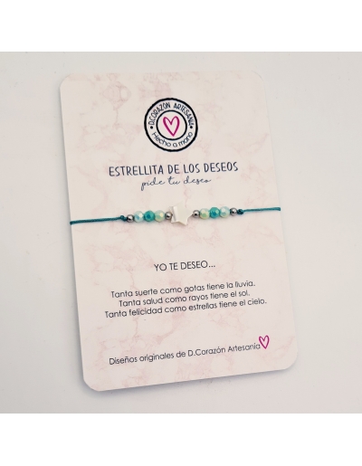 Pulsera ESTRELLA de nácar,...