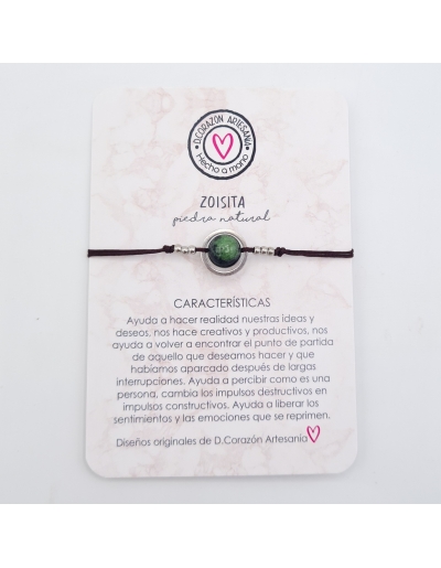 Pulsera ZOISITA, nos hace...