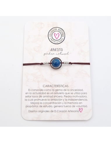 Pulsera APATITO, para sellar lazos de...