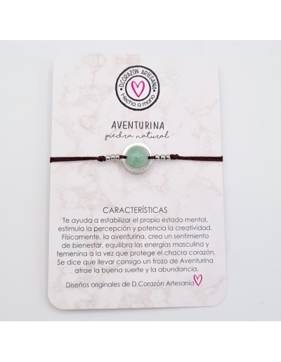 Pulsera AVENTURINA, atrae...