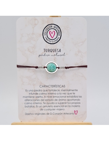 Pulsera TURQUESA, infunde calma...