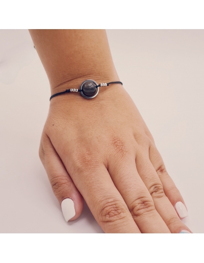 Pulsera OBSIDIANA GRIS,... 2