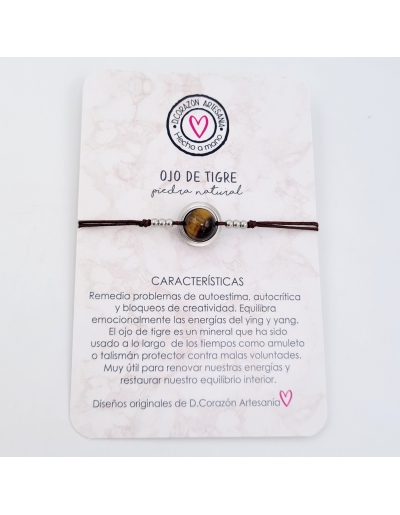 Pulsera OJO DE TIGRE,...