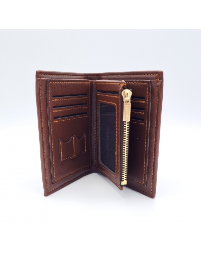 Cartera cuerina, con dibujo... 2