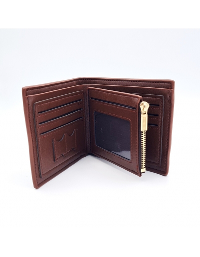 Cartera cuerina, con dibujo... 2