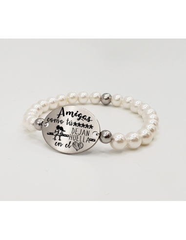 Pulsera ORIGEN, con frase (Amigas...