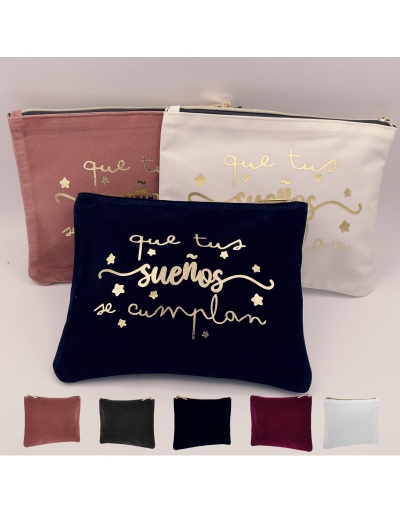 Neceser terciopelo, que tus...