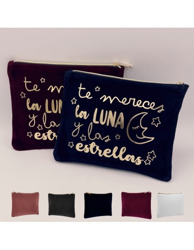 Neceser terciopelo, te...