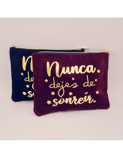 Neceser terciopelo, nunca... 2