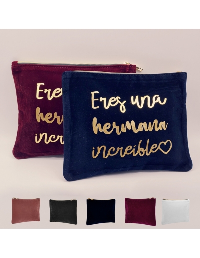 Neceser terciopelo, eres...