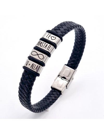 Pulsera con frase, (Todo... 2