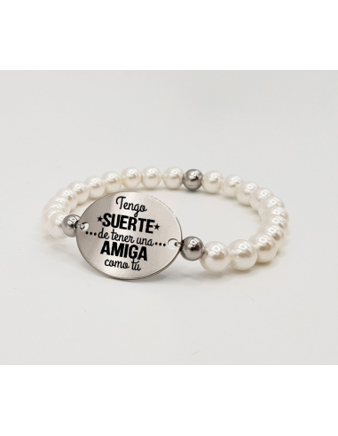 Pulsera ORIGEN, con frase (Tengo...