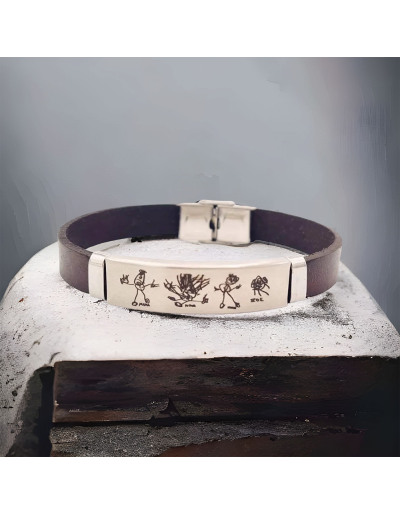 Pulsera de cuero, modelo... 2