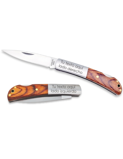 Navaja de acero inoxidable...