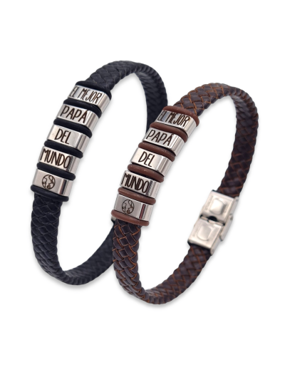 Pulsera con frase, (El...