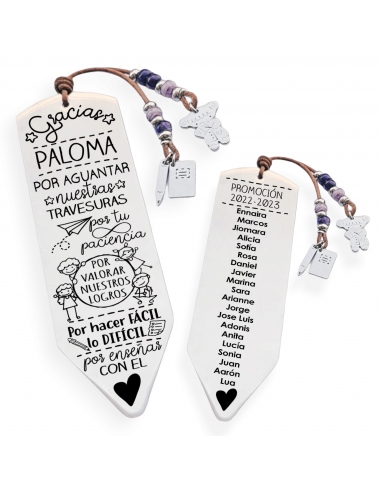 Marcapáginas LÁPIZ, con frase...