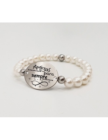 Pulsera ORIGEN, con frase (Amigas...
