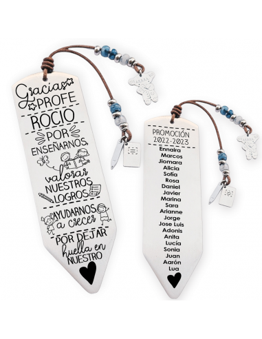 Marcapáginas LÁPIZ, con frase...