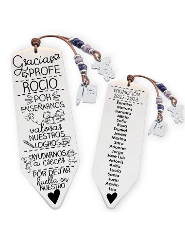 Marcapáginas LÁPIZ, con frase...