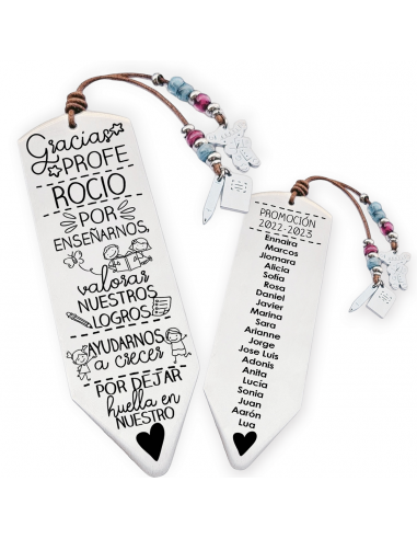 Marcapáginas LÁPIZ, con frase...