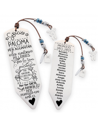 Marcapàgines LÁPIZ, amb frase...