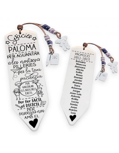 Marcapàgines LÁPIZ, amb frase...