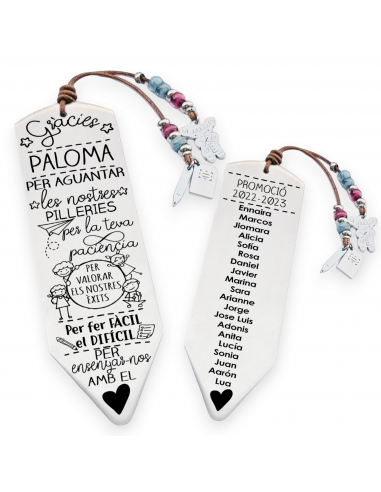 Marcapàgines LÁPIZ, amb frase...