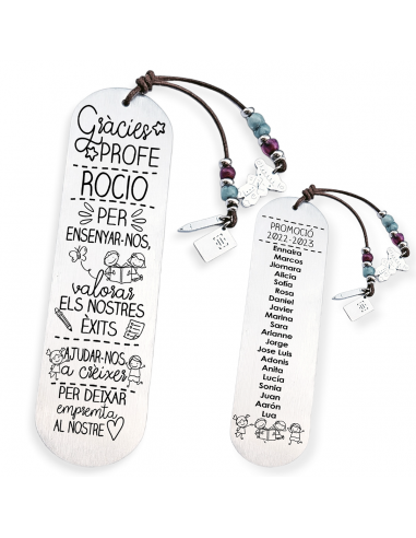 Marcapàgines, amb frase (Gràcies...