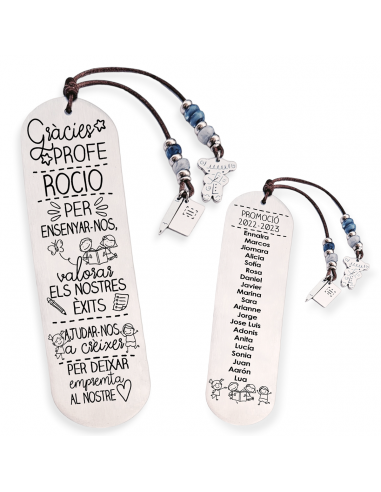 Marcapàgines, amb frase (Gràcies...