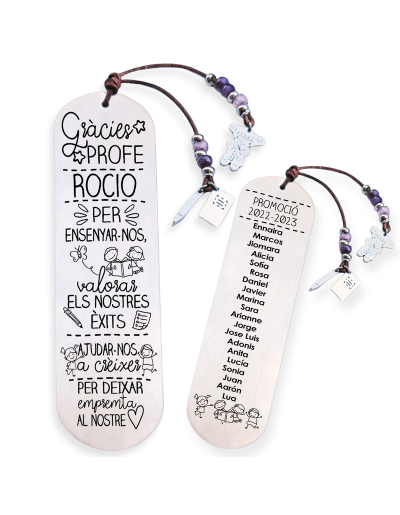 Marcapàgines, amb frase...