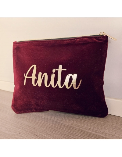 Neceser terciopelo, nombre...