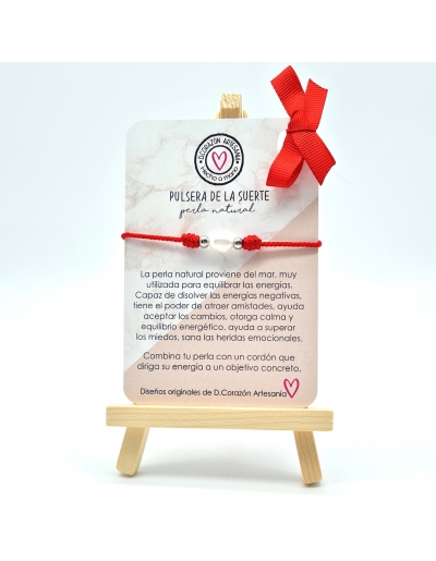 Pulsera PERLA DE LA SUERTE,...