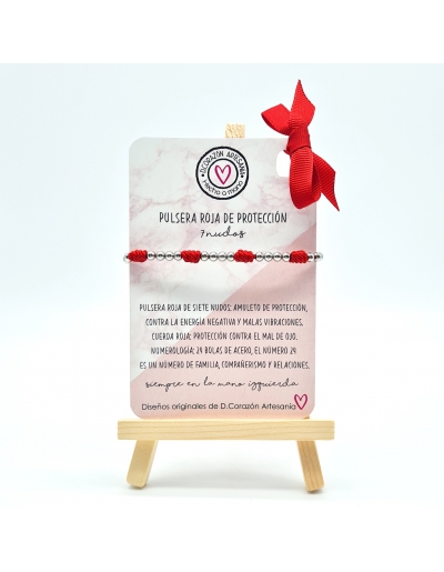 Pulsera modelo 7 NUDOS...