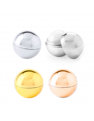 Esfera de bálsamo labial en elegantes...