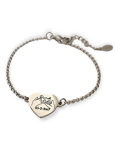 Pulsera manos con...