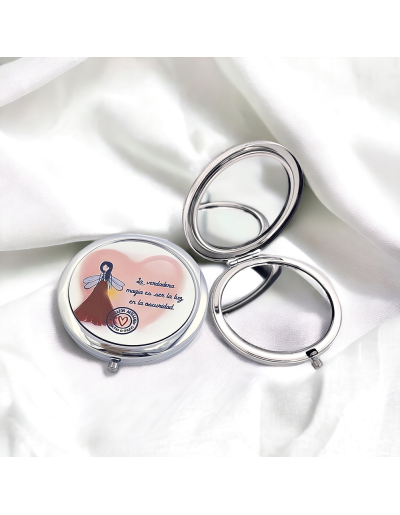 Espejo hada, incluye botón... 2