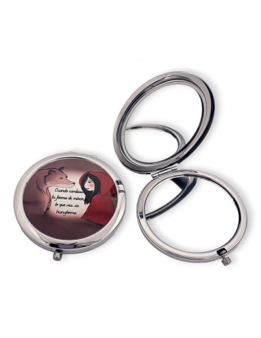 Espejo Lobo y Caperucita, incluye...