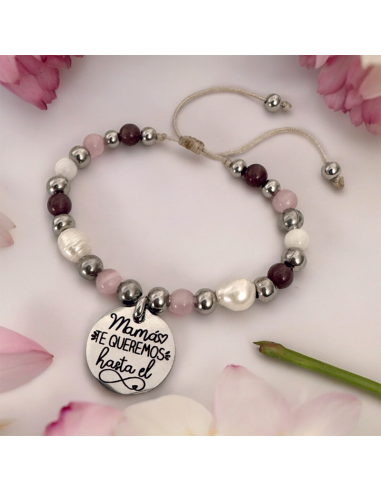Pulsera, modelo BaByBu, (Mamá/Abuela...