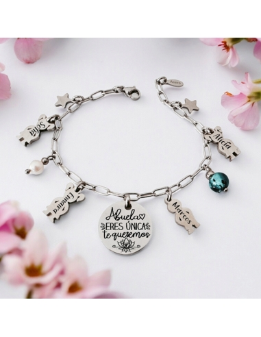 Pulsera modelo CUQUI (Mamá/Abuela...