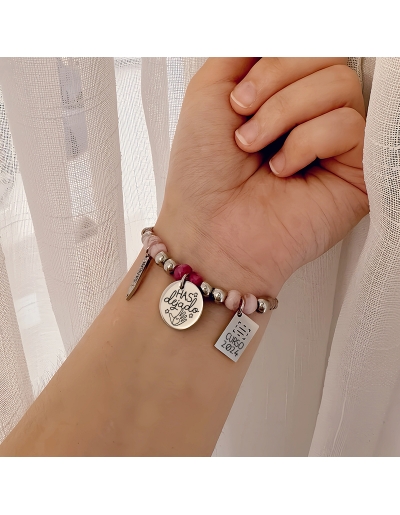 Pulsera con frase (HAS... 2
