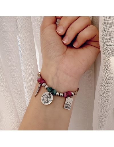 Pulsera con frase (TUS... 2