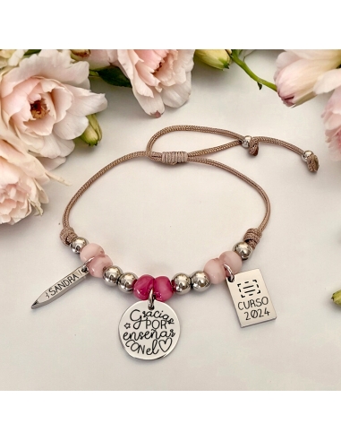 Pulsera con frase (GRACIAS POR...
