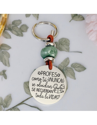 Llavero con frase (Profes...