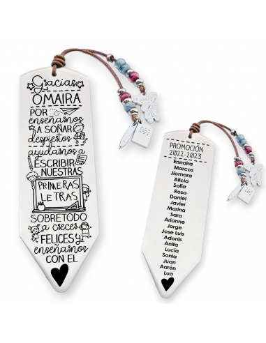 Marcapáginas LÁPIZ, con frase (Por...