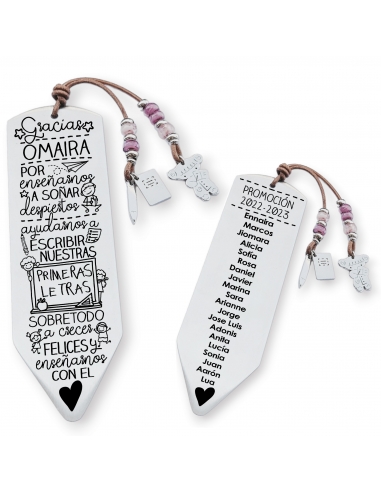 Marcapáginas LÁPIZ, con frase (Por...