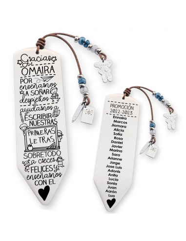 Marcapáginas LÁPIZ, con frase (Por...